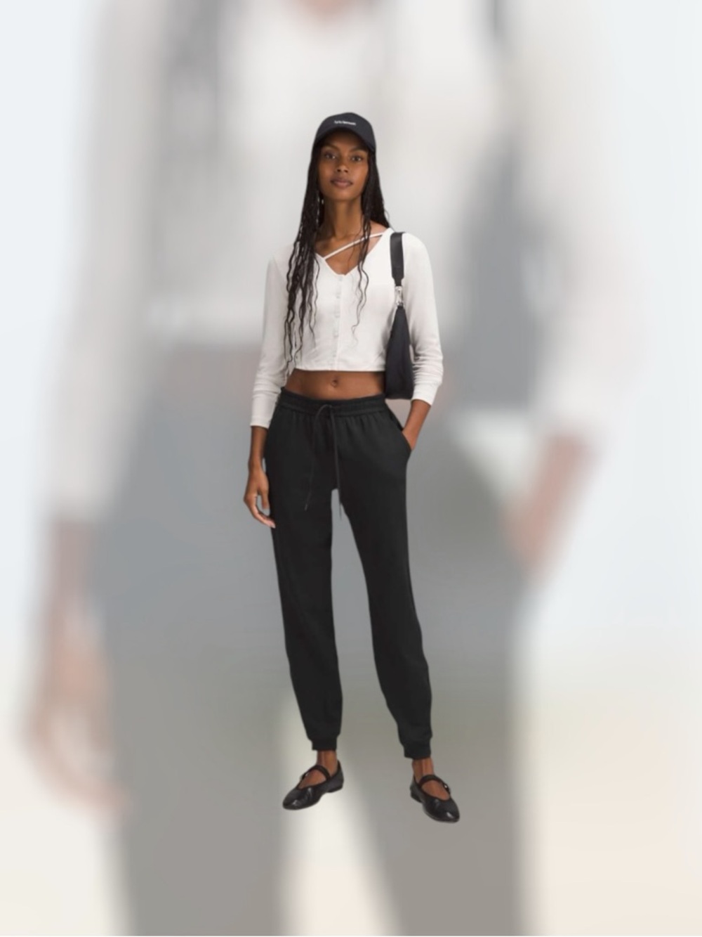 Lululemon Soft Jersey Classic-Fit Mid-
Rise Jogger
Black
